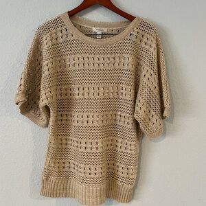 Women's Tan Knit Sweater Dressbarn‎